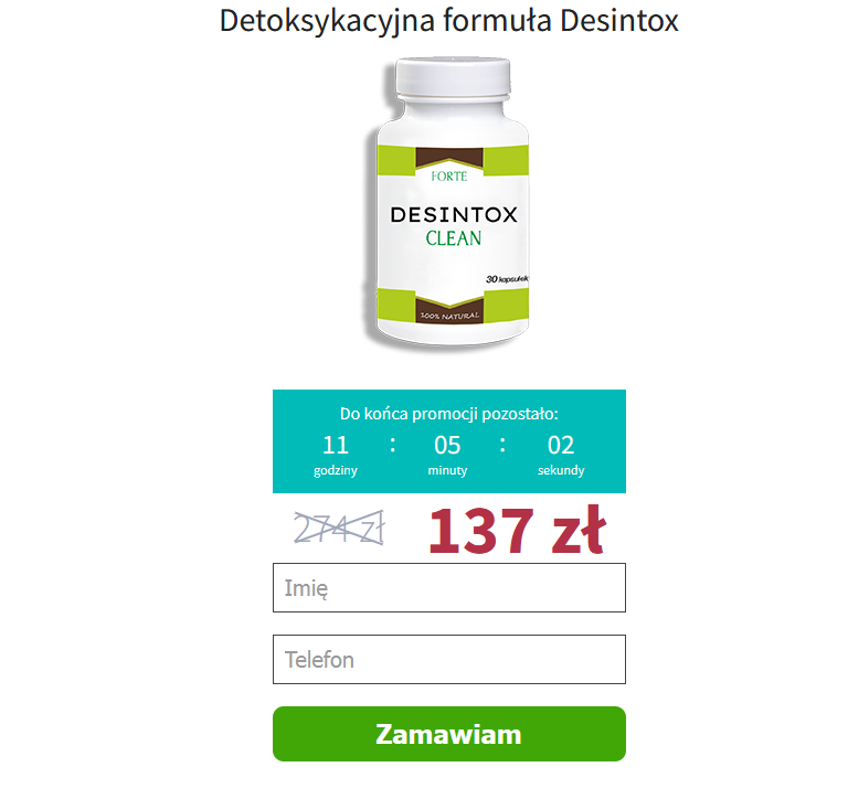 Desintox Apteka – Desintox Opinie Lekarzy!