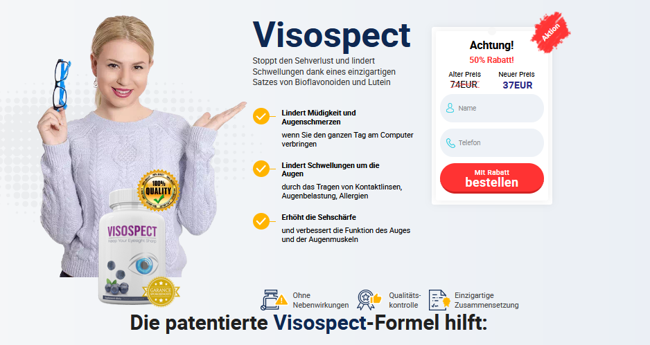 Visospect Erfahrungen – Visospect Kaufen Sie beim Hersteller!